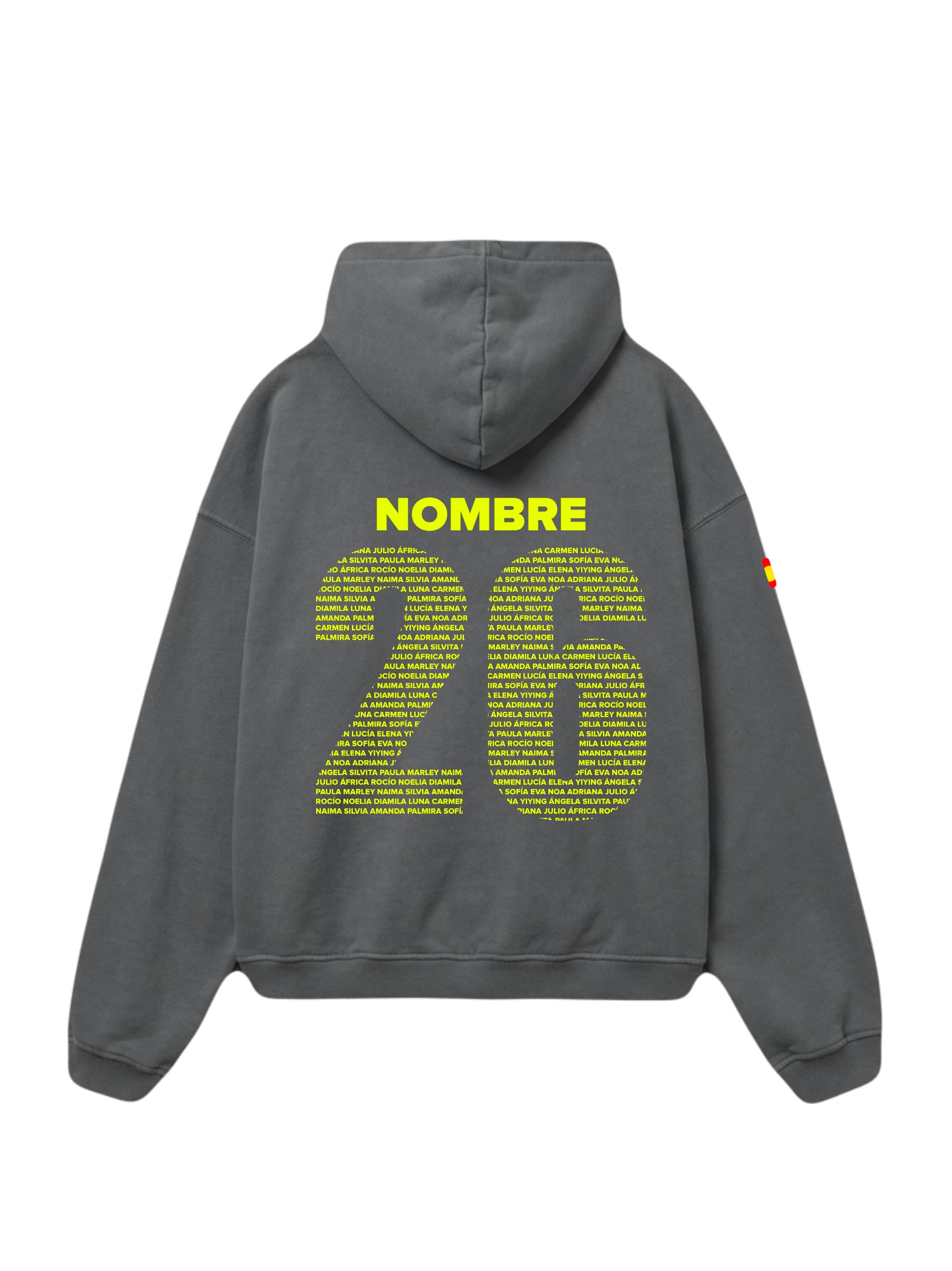 Diseño de sudadera personalizada de grupo nº 3